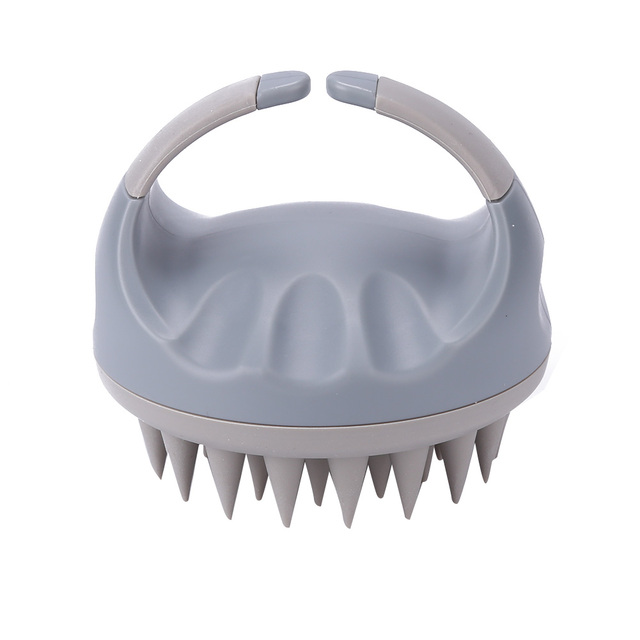 Silicone Shampoo Brush Handheld Round Soft Scalp Massage Brush Bath Massage Brush Hair Shower Brush Comb Hair Care