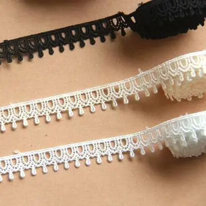 

1 ярда в ширину: 1,4 см Изысканная кружевная вышитая Водорастворимая Вышивка ручной работы в виде капли