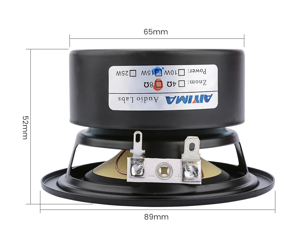 gama completa alto-falante driver 4 8 ohm