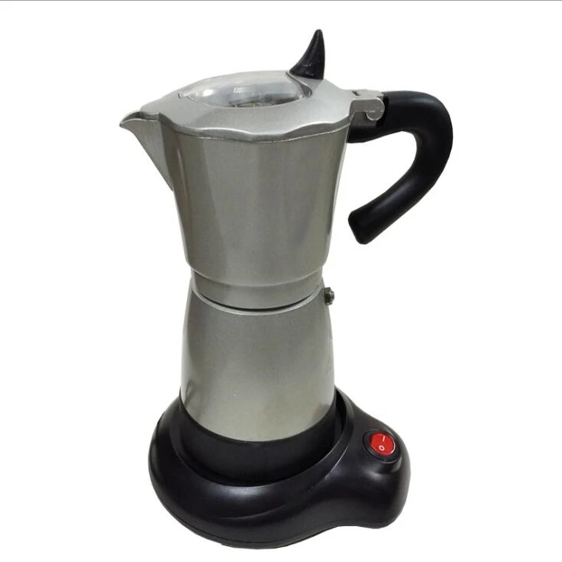 CTREE 6 чашек/кастрюль, алюминиевая Кофеварка Mocha, латте, Итальянская Кофеварка Moka, эспрессо, кофейник, Перколятор, кастрюля, Кофеварка CNS52