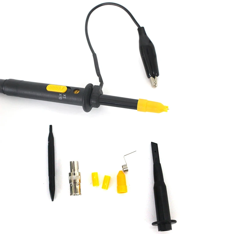 Description Picture 6 of itemHigh Precision Oscilloscope Probe 250MHz 100MZH 300MHZ 500MHZ X1/X10X100 BNC Protective Cap Scope Probe Oscilloscope Accessories