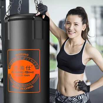 

Boxing sandbag solid Sanda sandbag hanging household hollow Taekwondo adult and children training equipment