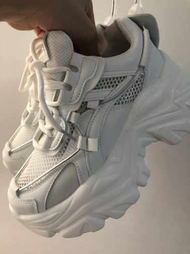 Rarove Designer Chunky Sneakers Women Platform Shoes Fashion Breathabl