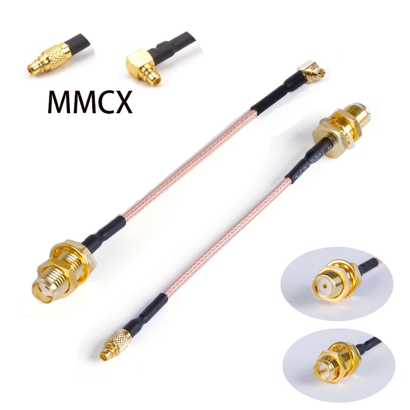 Câble Antenne MMCX SMA 10cm pour Drone FPV - Lot de 1