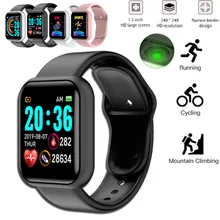 

Digital Watch Blood Pressure Heart Rate Monitor Men Women Smart Bracelet IP67 Waterproof Sport Fitness Tracker For Android IOS