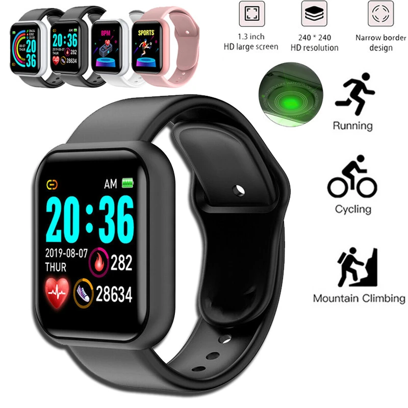 Digitale Bloeddruk Hartslagmeter Mannen Vrouwen Smart Armband IP67 Waterdichte Sport Fitness Tracker Voor Android Ios|Geliefdes Horloges| - AliExpress