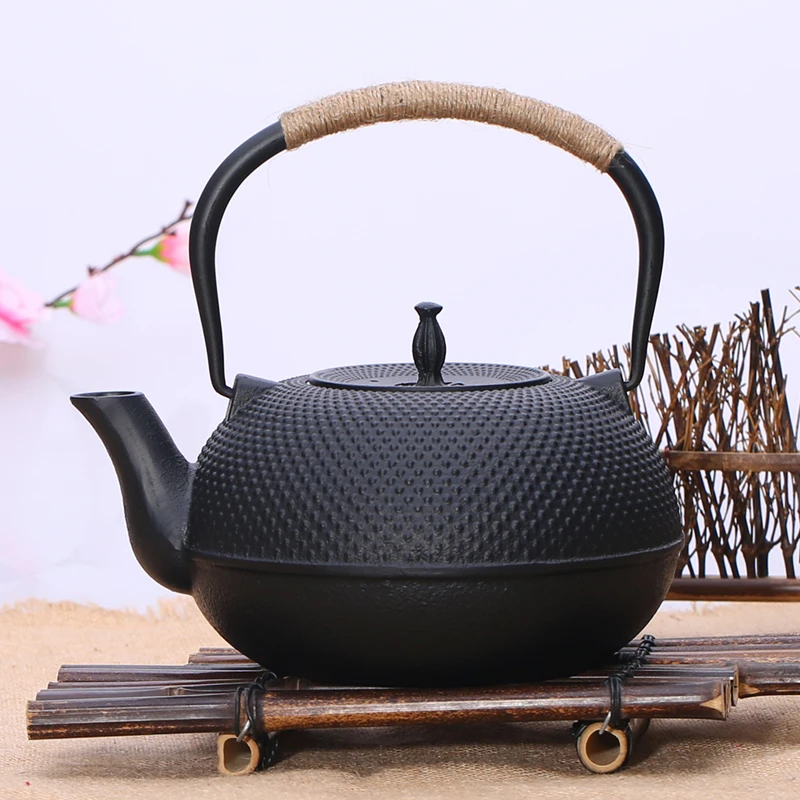 

Large Capacity Iron Pot Japanese Style Of Xuantie Hall Cast Iron Teapot Pure Manual Nothing Coating Large Iron Pot South Boil