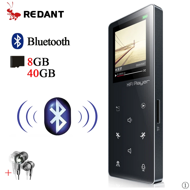 mp3 player for youtube HIFI Lecteur Metal MP3 Music Player Bluetooth hifi audio mp 3 Portable Walkman For Sports lecteur Player with fm radio eBook TF zune mp3 player