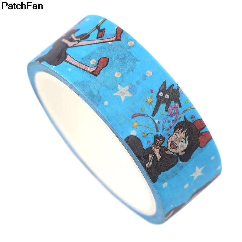 20 шт./лот Patchfan Kiki служба доставки DIY Скрапбукинг липкий клей Васи бумага маскирующая Лента наклейки Наклейка A2671