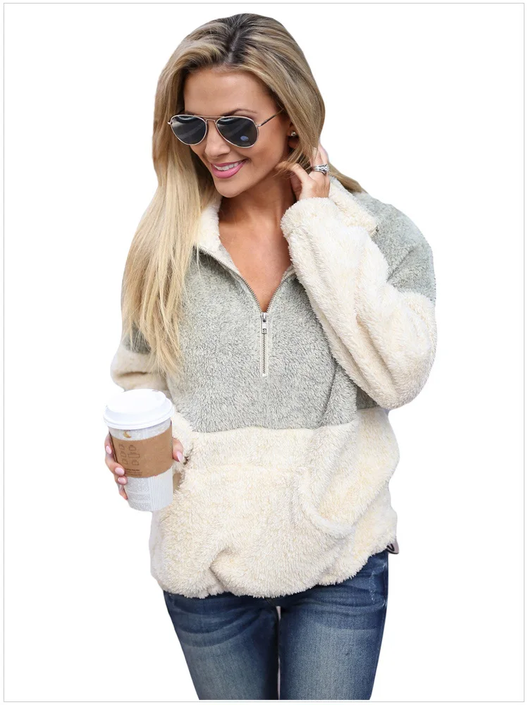 womens fluffy sweatshirt