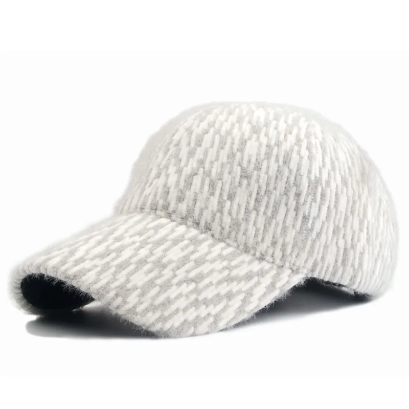 [YARBUU] стиль зима утепленная теплая бейсбольная кепка Bone для мужчин и женщин шерсть casquette Регулируемый головной убор новая брендовая Бейсболка Шапки