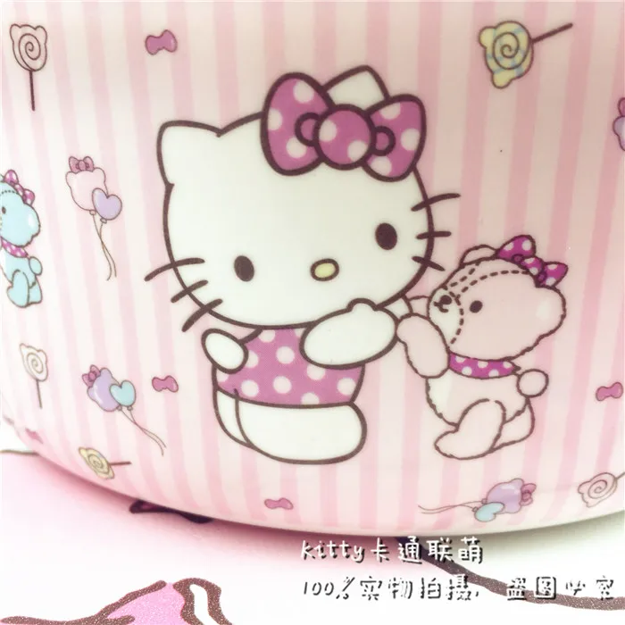 Hellokitty коробка для хранения свежая чаша лапши быстрого приготовления герметичная коробка анти-падение фрукты еда Ланч-бокс для хранения пищевой контейнер