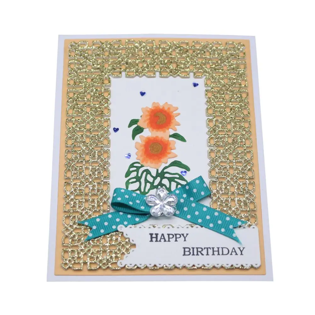  DIY Etched Carbon Steel Cutting Dies for Scrapbook Irregular/Background/Envelope Lace/Invitation La - 4000210498029