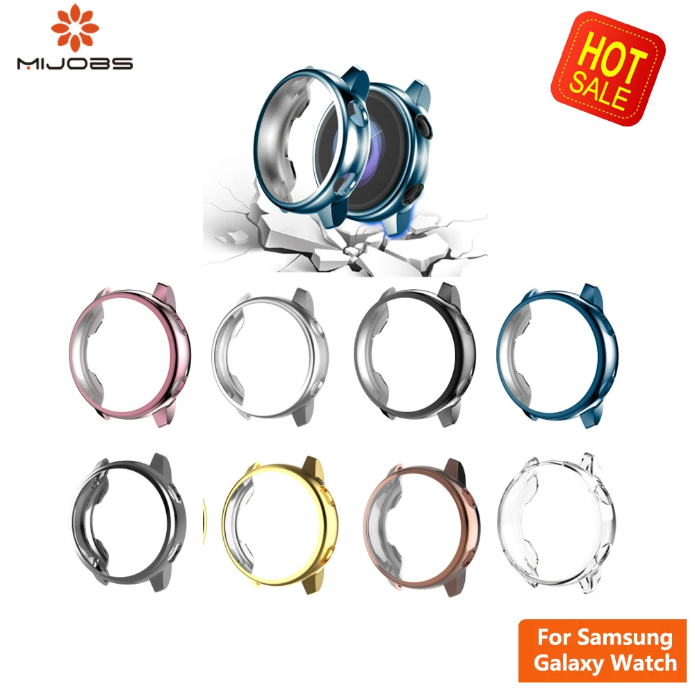 

Soft TPU Case For Samsung Galaxy Watch Active Cover Screen Protector 8 Colors Protective Case For Galaxy Active 40MM SM-R500