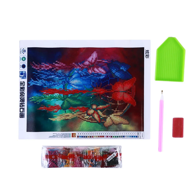 

Hot Diamond Embroidery Color Wind Chimes Special Shaped Diamond Painting Needlework Rhinestone 5d Drill DIY Crystal Painting