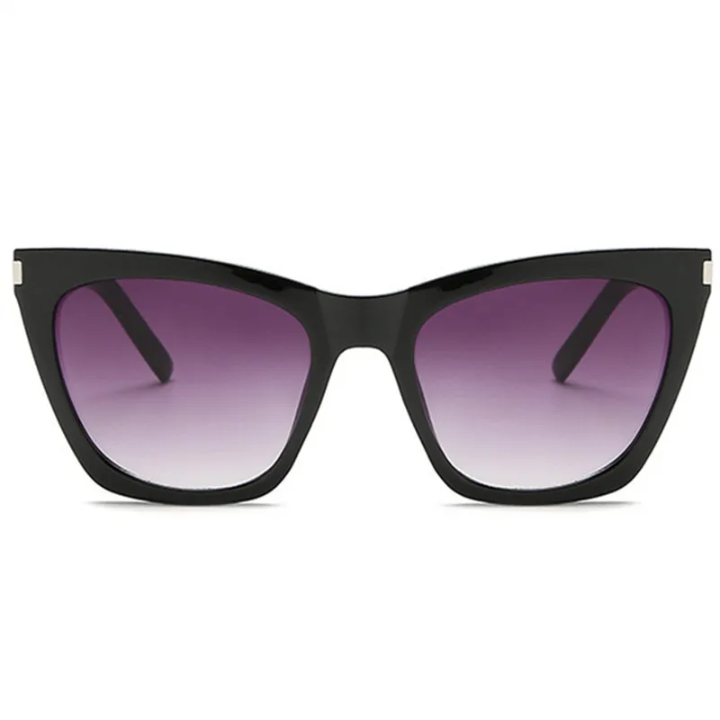 NYWOOH большой кошачий глаз солнцезащитные очки для женщин негабаритных градиентные солнцезащитные очки оттенки Женские винтажные очки в леопардовой оправе UV400