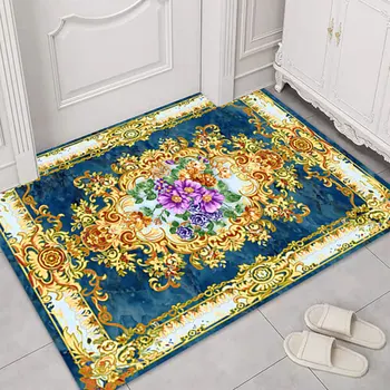 

Personalized Welcome Doormat Kitchen Luxury Entrance Floor Door Mat Living Room Carpet Bathroom Felpudo Home Textile AE50MD