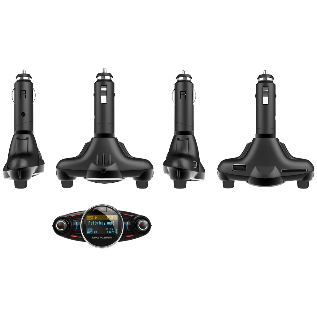 Bluetooth fm-передатчик беспроводной радио адаптер Hands-Free автомобильный mp3-плеер