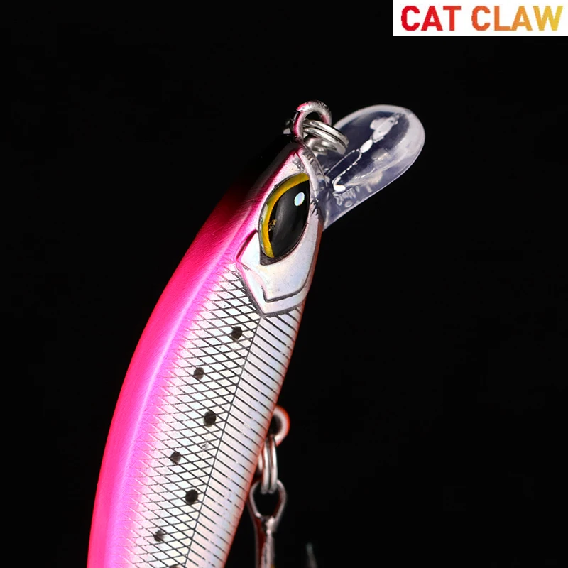 Cat Claw Minnow 67MM/8.3g fishing Lure Treble Hooks Surface upper middle water Floating Sea Fishing Lure Hard Fake bait 506M NEW