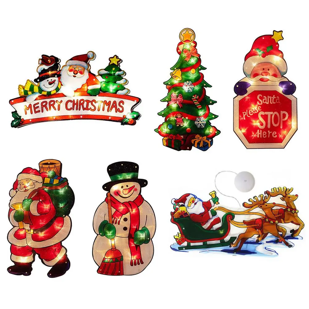

LED Christmas Lights For Garden Christmas Lantern Festive Scene Atmosphere Light Used For Christmas Tree Home Garden Party