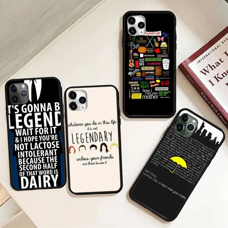 

how i met your mother himym Phone Case for iPhone 11 12 pro XS MAX 8 7 6 6S Plus X 5S SE 2020 XR