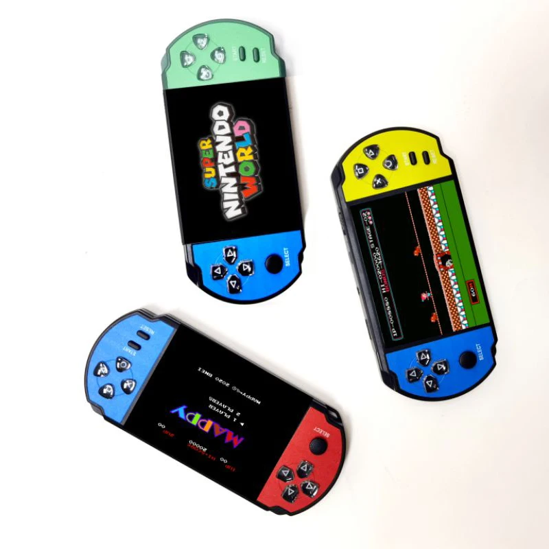 X12 Video Game Console Built 10000 Games 16GB Handheld Double Joystick Game Controller 3.5'' Screen Retro Handheld Game Console