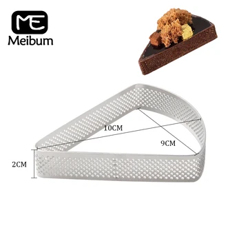 

Fan-shaped Stainless Steel Tart Ring Cream Pie Pan DIY Pizza French Cheese Mousse Fruit Dessert Tart Mold Baking Tools