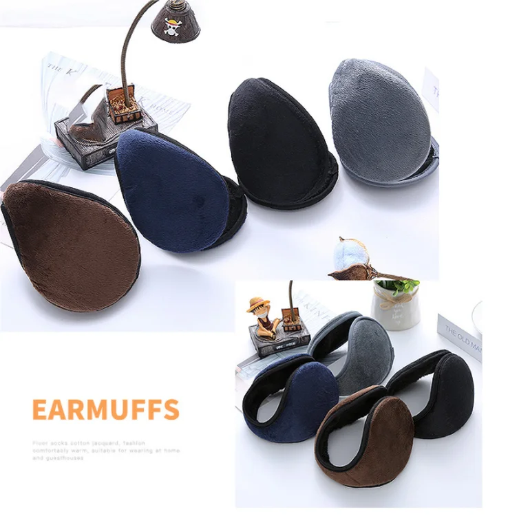 Hot Sale Earmuff Apparel Accessories Unisex Earmuff Winter Ear Muff Wrap Band Ear Warmer Earlap Gift Black/Coffee/Gray/Navy Blue