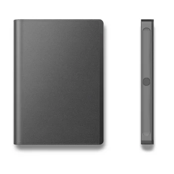 

USB Rechargeable With Thumbprint Journal Office Smart Notepad Meeting Agenda Personal Diary Fingerprint Lock Notebook Business