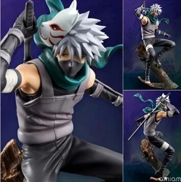 

24cm Naruto Hatake Kakashi Action Figures Anime PVC brinquedos Collection Figures toys AnnO Christmas gift