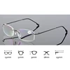 2022 Ultralight TR90 Memory Titanium Rimless Reading Glasses Men&Women Presbyopic Eyeglasses +1.0 +1.5 +2.0 to+3.5 +4.0 ► Photo 2/6