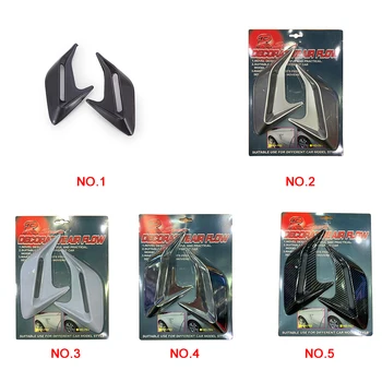 

Air Flow Vent Hood Universal Car Side Bonnet Vent Decorative Air Flow Intake Hood Scoops