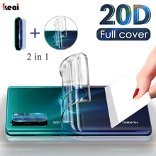 Защитная пленка на весь экран для huawei P30 P20 Pro, Гидрогелевая пленка для huawei mate 20 30 Lite, Защитная пленка для камеры mate 10 Lite