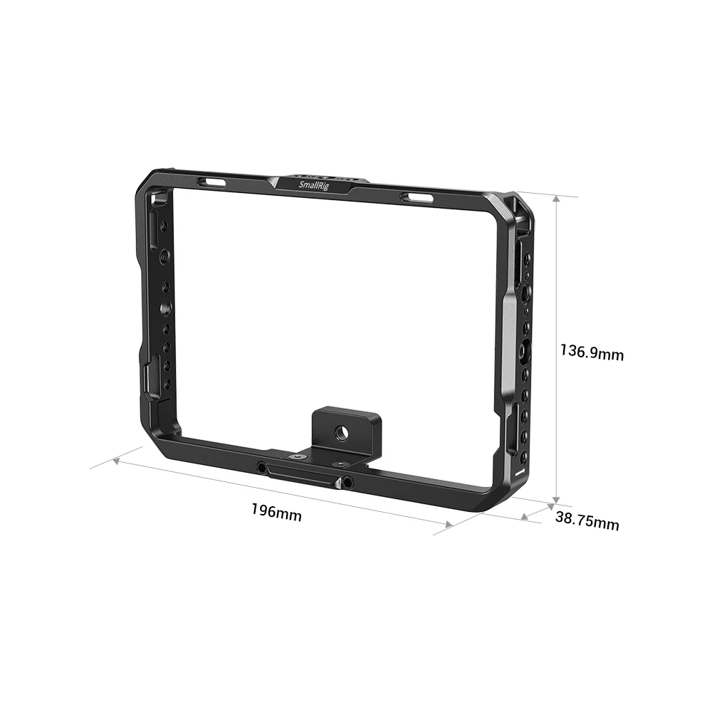 SmallHD Indie 7 CMS2684용 SmallHD 702 터치 모니터 케이지 키트용 썬 후드가 있는 SmallRig 케이지