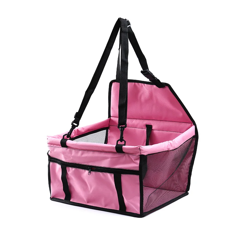 Five-color Pet Basketball Bag Breathable Pet Car Mat Net Bag Dog Car Waterproof Pad Breathable Safety Pet Travel Basket Hot