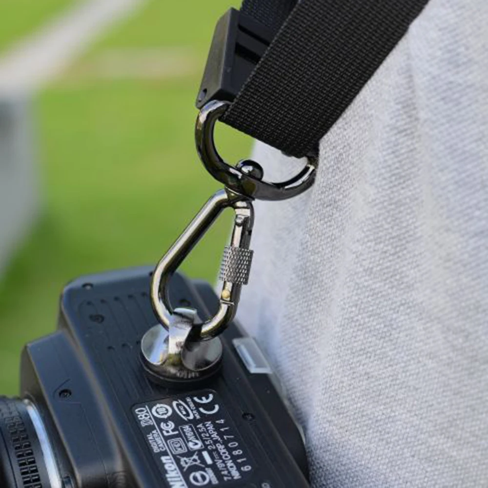 Фокусировка F-1 Быстрый слинг ремень один плечевой ремень для DSLR SLR камеры черный