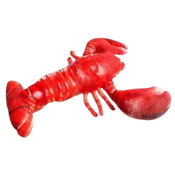

Electric Moving Fish Cat Toy Realistic Plush Simulation Electric Wagging Lobster Cat Toy Chew Bite Kick Supplies