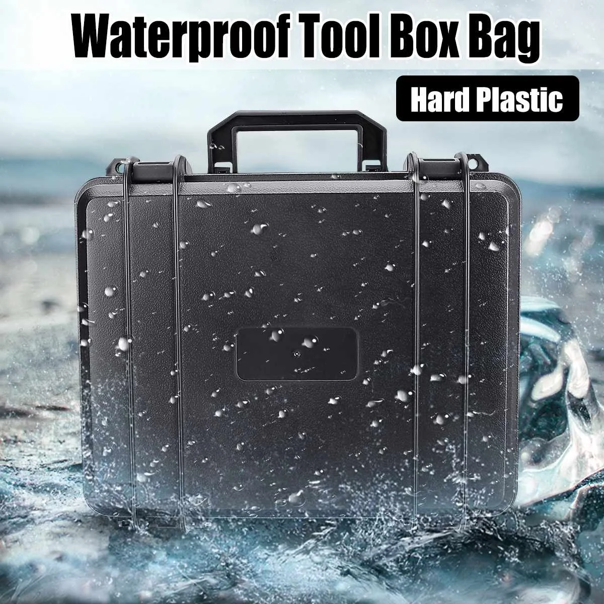 

Portable Plastic tool case Safety Protection Equipment Instrument Case Dry Box Impact resistant Outdoor box with pre-cut foam