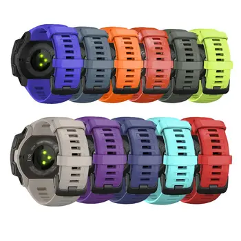 

Instinct Band, Soft Silicone Watch Strap Suitable for Garmin INSTINCT Sports GPS Smart Watch Tools