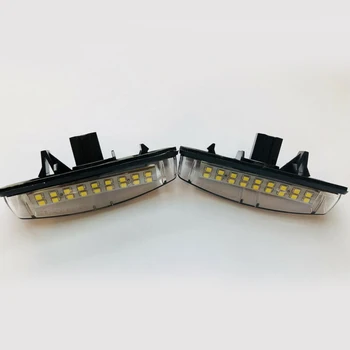 

1Pair LED License Plate Light Lamp HID White For Lexus IS GS ES RX Toyota Prius Durable And Practical