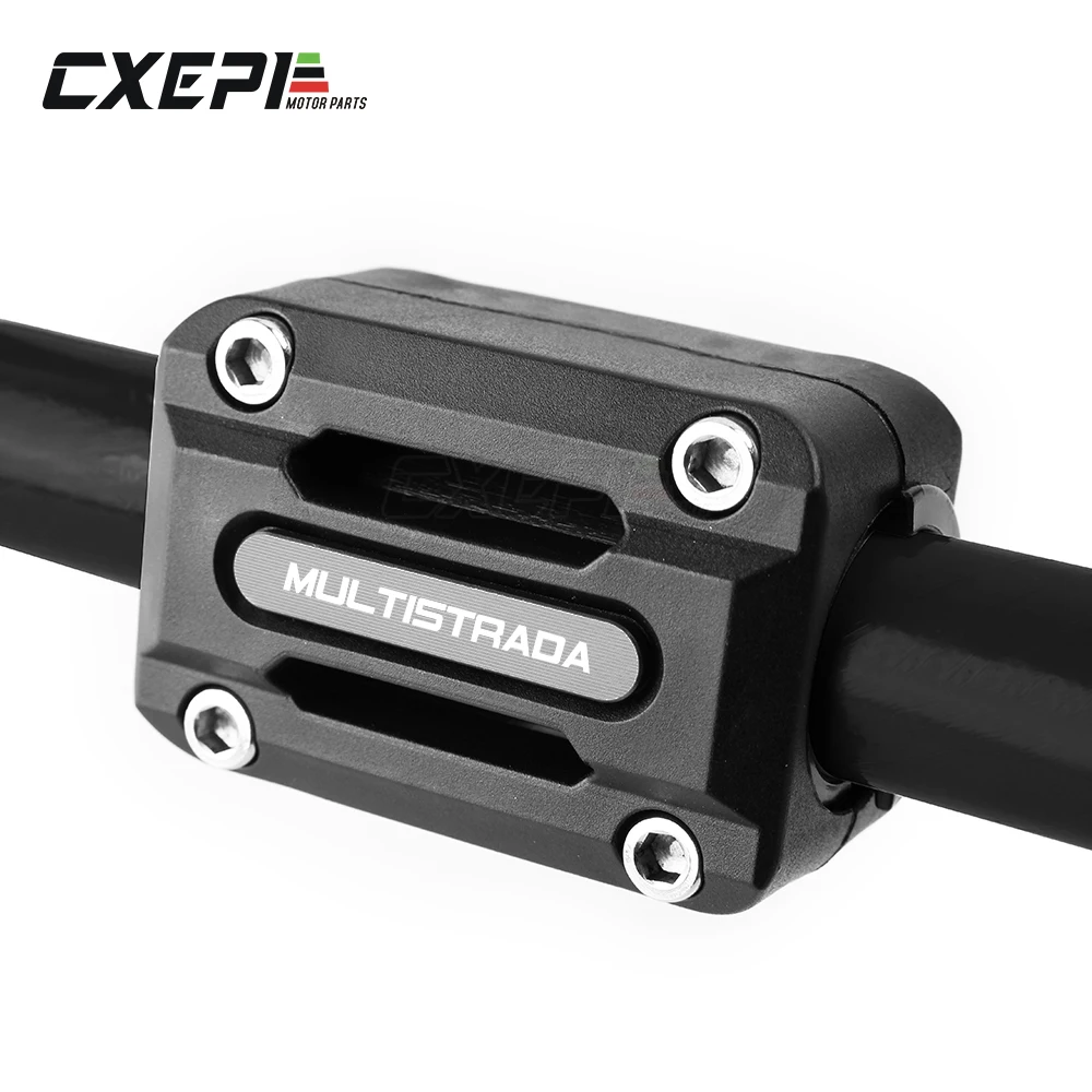 

1pair For DUCATI MULTISTRADA 1200/1260/S/ST 2010-2019 Motorcycle Engine Crash Bar Protection Decorative Bumper Block Accessories