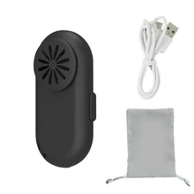 

ztgs Personal Breathe Cooler Wearable Air Purifier Air Face Fan USB Mini Portable Mask Clip Fan Electric Air Conditioning