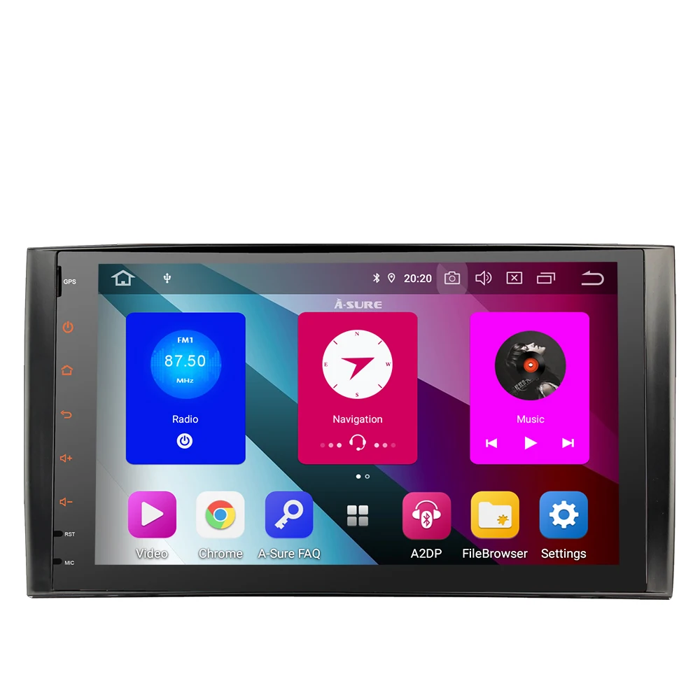 Cheap A-Sure 1 DIN Octa Core 4GB Android 9.0 Car Radio GPS DVD Player Navigation For Mercedes-Benz A/B Sprinter Vito Viano VW Crafte 2
