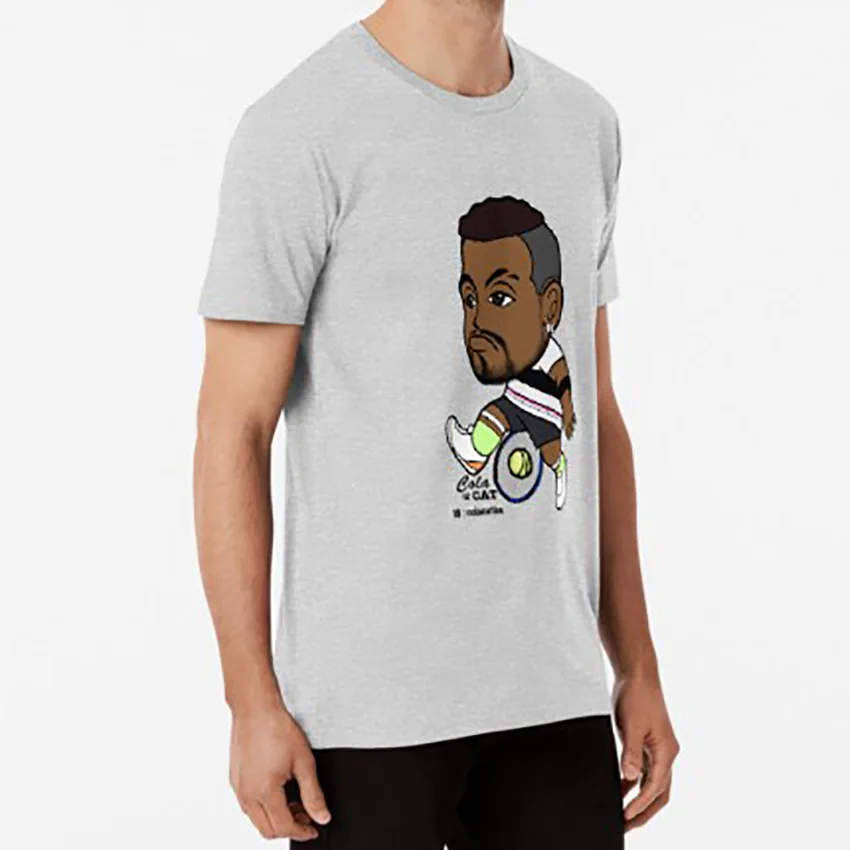 Nick Kyrgios теннисная футболка АТР теннис pro aussie теннисная звезда Ник kyrgios смешной теннис