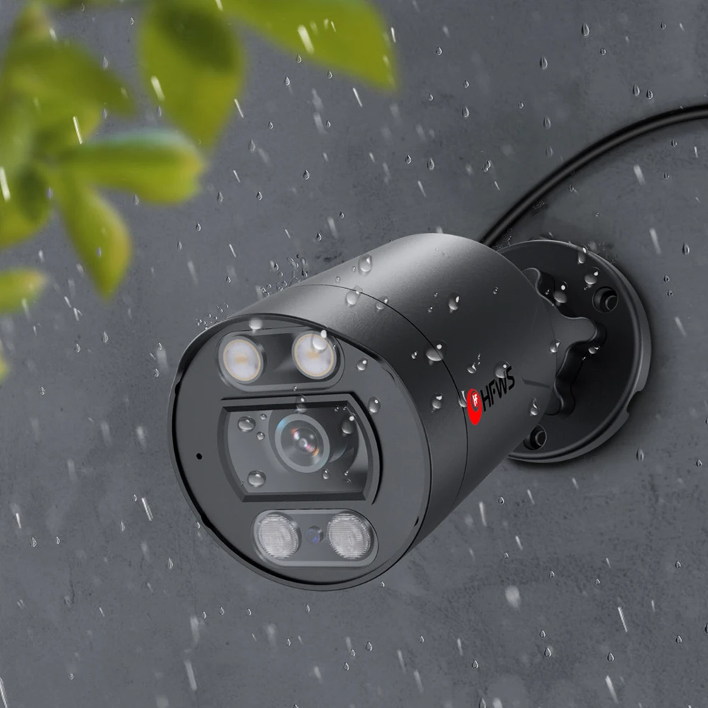 Sistema de cámaras de seguridad POE 4K, conjunto de videovigilancia de 8 MP, kit NVR de 8 canales, grabación de CCTV, IP, al aire libre - Imagen 3