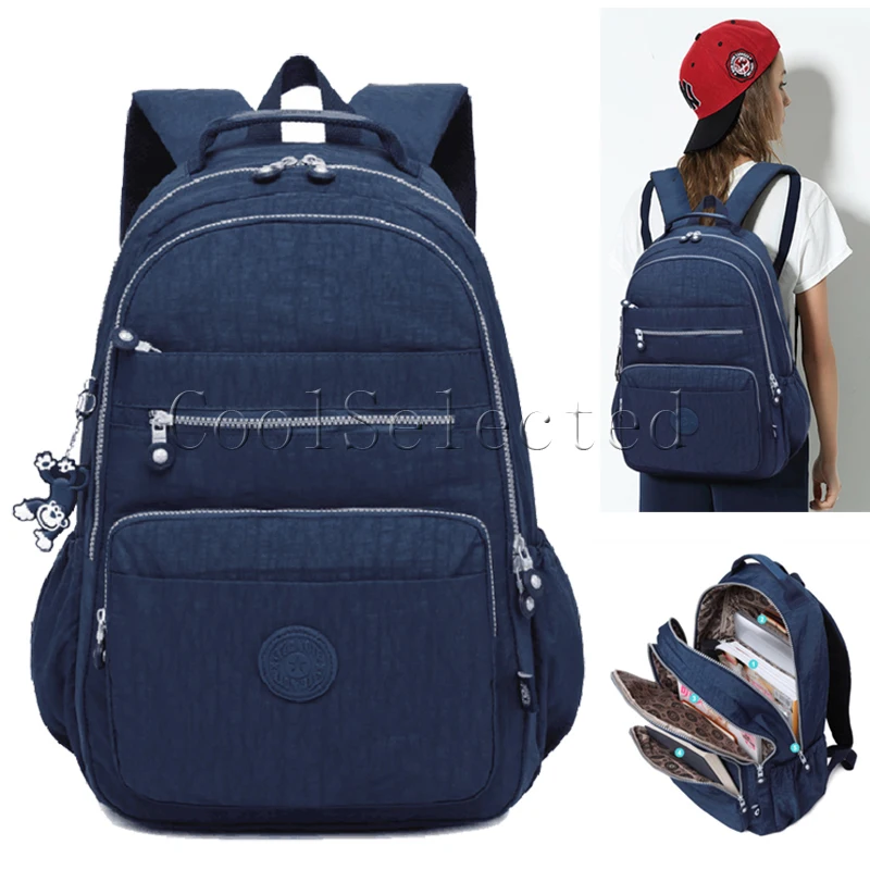 Повседневный высококачественный школьный рюкзак Bolsa Kiple для девочки-подростка Mochila Escolar с брелок "Обезьяна"