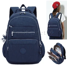 Повседневный высококачественный школьный рюкзак Bolsa Kiple для девочки-подростка Mochila Escolar с брелок "Обезьяна"