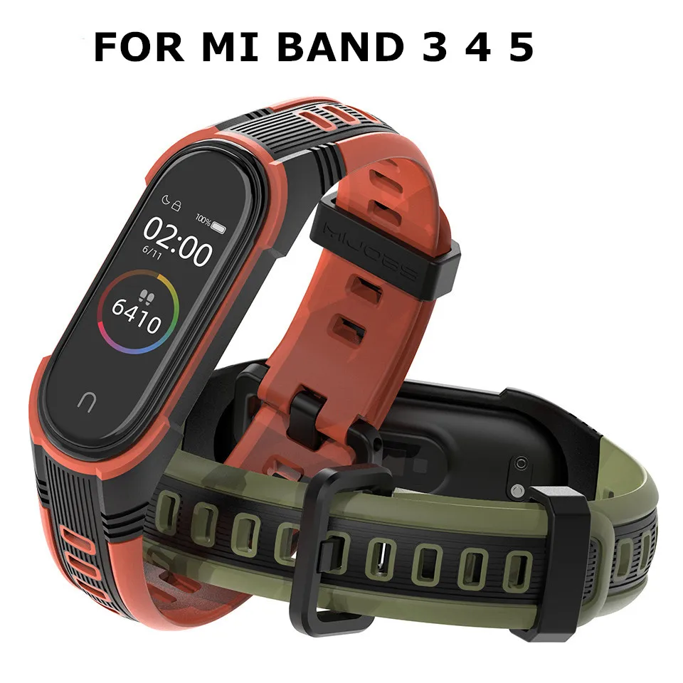 

Duoteng Mi Band 5 Bracelet for Xiaomi Mi Band 4 Strp Silicone Wrist Strap for Xiaomi Mi Band 3 Wristbands Miband 4 Accessories