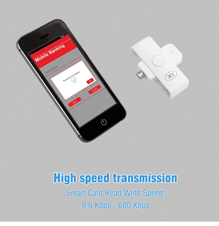 Mini Android  USB PC SC Compliant  ISO 7816 Smart Card Reader ACR39U-ND