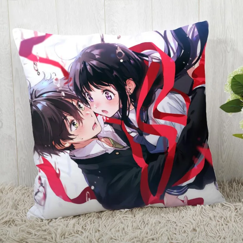 Наволочка Hyouka аниме под заказ для подушки современный домашний декоративный